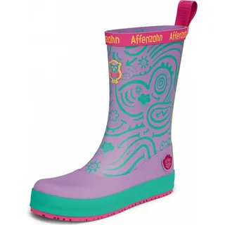 Affenzahn Vegan Plashy Gummistiefel Lila 28