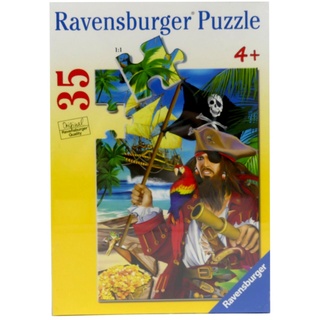 Ravensburger Puzzle Piratenbeute 086047 Pirat Kinder 35 Teile 21 x 30 cm NEU OVP