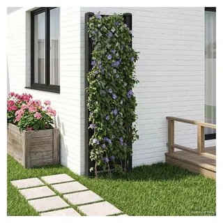 vidaXL Trellis mit Spike 43 x 6 x 165 cm Anthrazit