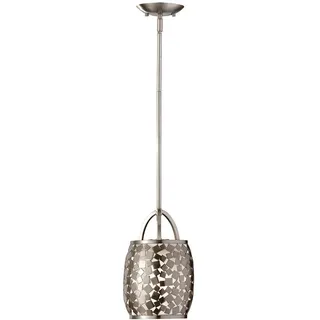 Elstead Lighting Hängeleuchte Zara, Edelstahl, Metall, 35.8 cm, RoHS, Lampen & Leuchten, Innenbeleuchtung, Leuchten nach Räumen, Esstischlampen