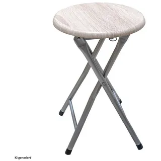 Hti-Living Klapphocker Dima MDF 1 St. Beige