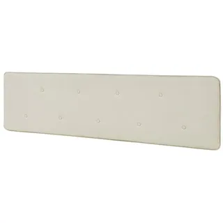 [en.casa] Wandpaneel Tokke Kopfteil gepolstert 180 x 48 cm Beige