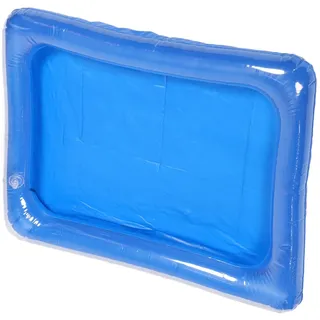 Vaguelly Rechteckiges Aufblasbares Aus Kleiner Faltbarer Wasserpool Für Junge Mädchen Indoor Outdoor Angelspielzeug Für Heiße Sommertage