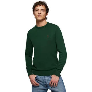 Polo Club Strickpullover mit Zopfmuster mit Rigby Go-Logo - Herren - 100% Baumwolle - L