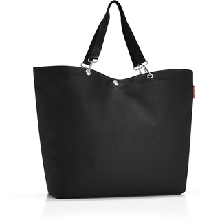 reisenthel shopper XL schwarz – Geräumige Shopping Bag und edle Handtasche in einem – Aus wasserabweisendem Material
