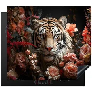 onlywow Herdabdeckplatte 59 x 52 cm Orange