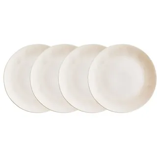 Butlers Dinnerteller ATLANTIS 4er-Set in Beige | Gr.: onesize