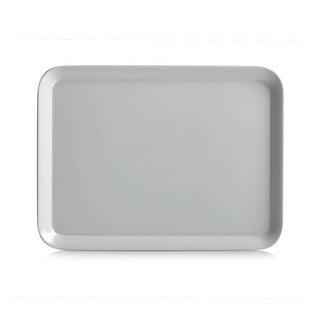 Zeller Tablett grau rechteckig 18,0 x 24,0 cm