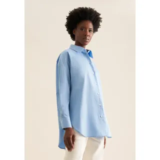 Seidensticker Longbluse blau L