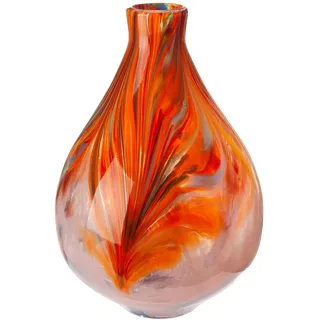 Gilde Vase Dream orange 33 cm