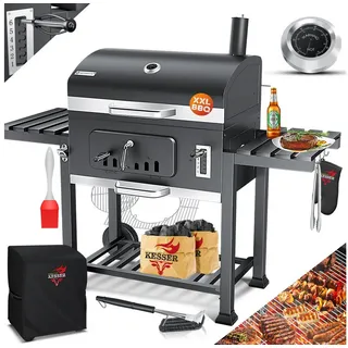 Kesser Holzkohlegrill XXL grau
