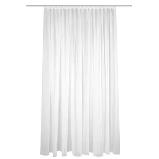 HOMEbasics SABLIO Faltenband 450 x 145 cm Weiß 1x