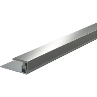 Kügele Kügele, Profil + Stange, T-FLEX Abschlussprofil edelstahloptik 7 - 13 mm, 1000 mm