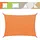 rechteckig 300 x 500 cm Orange