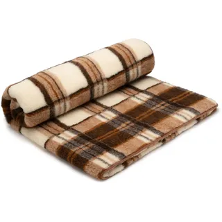 Best Wool Merino Wolldecke Schurwolle 220x200 cm - Kuscheldecke aus 100% Merino Schafwolle - Groß und Flauschige Decke Wolle - Gewicht 1100g/m2 - Atmungsaktives Material
