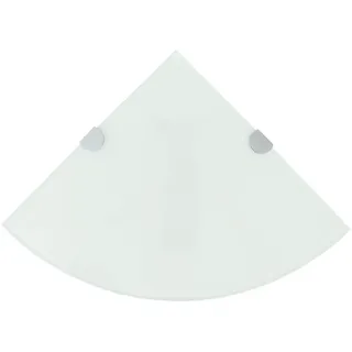 vidaXL Eckregal 35 x 35 cm Weiß