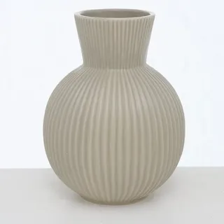 Vase Fezya 21cm Keramik beige