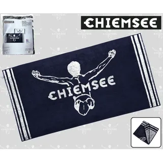 Happy People Chiemsee Handtuch 70 x 140 cm dunkelblau