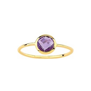 Indygo Ring - Chance Ring Purple Amethyst - Gr. 54 - in Gold - für Damen