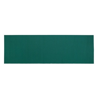 WENKO Teppich Petrol dunkelgrün 65,0 x 200,0 cm