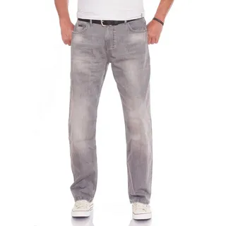 Miracle of Denim Straight-Jeans M.O.D Thomas Comfort blau W33 / L34