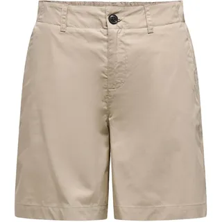 Only ONLZORA Bermuda Shorts Beige M