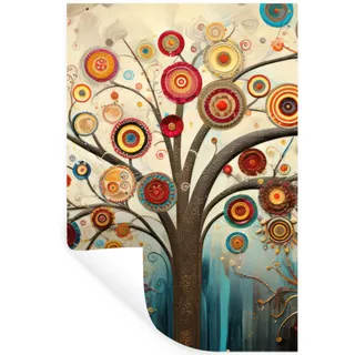 WANDTATTOO Baum - Baum des Lebens - Farbe Wandaufkleber 80x120 cm