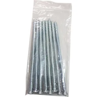 Meeth - Rahmenschrauben Für Fenster Und Haustüren 8 Mm, Länge: 152 Mm, Set 8 Stück