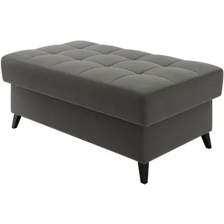 Mirjan24 Polsterhocker Nord 106 x 44 x 67 cm Grau