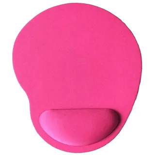 Ogquaton Mauspad Mauspad Schaum Handgelenkstütze Mousepad für Computer PC Laptop Anti-Fray Ergonomisches Design Rose Rot Langlebig und praktisch