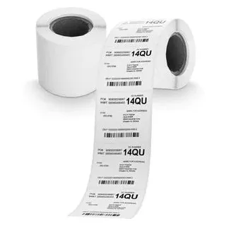 GG-image Thermoetiketten 21250 Weiß 60 x 40 mm 130 Stück