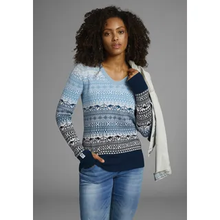 KangaROOS Jacquardpullover KANGAROOS, Damen, Gr.