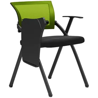 Schulungsstuhl Mit Tischplatte Bürostuhl Konferenzstuhl Mit Klappbarer Schreibtafel Klappbarer Stuhl Tragfähigkeit 150 Kg
