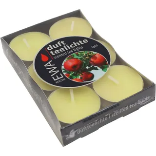 Duftteelichter Apfel 6 Stück / Pack ca. (ØxH) 40 x 16 mm