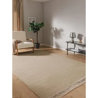 benuta Liv Wollteppich 60 x 100 cm Beige