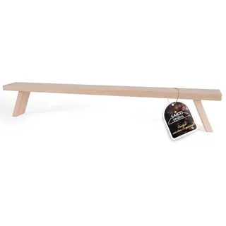 Saico - Schwibbogenerhöhung aus Holz - Holzbank für Schwibbogen & Lichterbogen, Schwibbogenbank, ideal als dekoratives Zubehör für Fensterbank & Weihnachtsdeko - 70 x 11 x 7,5 cm - Made in Germany