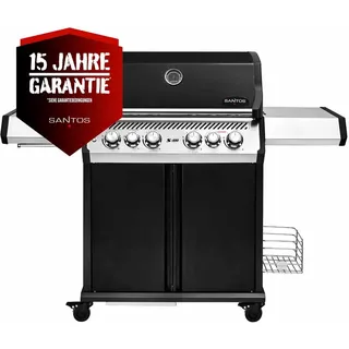 SANTOS S-418 Pro Schwarz | Seiten- & Heckbrenner