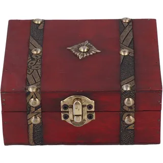 Tyenaza Schatzkiste, Schatzkiste aus Holz, Vintage-Schmuckkästchen aus Zedernholz im Retro-chinesischen Stil, zum Aufbewahren von Schmuckdateien, Halsketten und Ringen