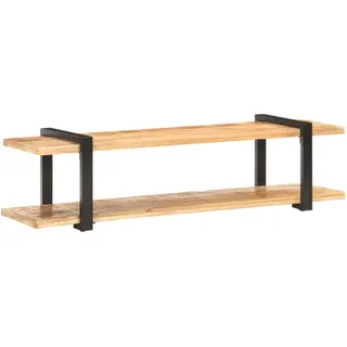 vidaXL TV-Schrank Lowboard 160x40x40 cm Raues Mango-Massivholz Holz
