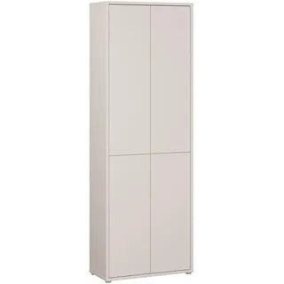 Forte Alice Springs Hochschrank 74,5 x 214,3 x 34,9 cm Khaki