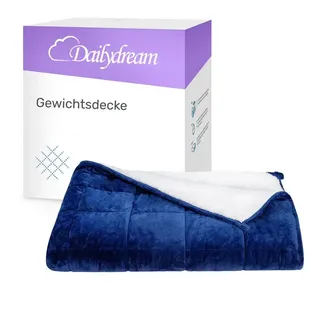 DAILYDREAM Gewichtsdecke für Erwachsene aus flauschigem Fleece