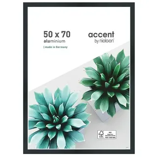 Alurahmen Star  (50 x 70 cm, Schwarz)