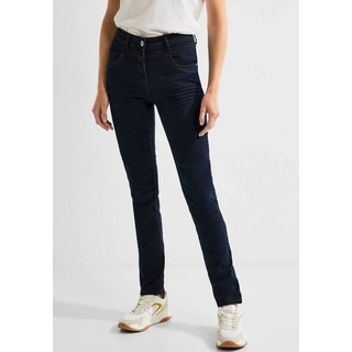 Cecil Slim-fit-Jeans im Style Toronto blau