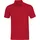 Poloshirt rot meliert S