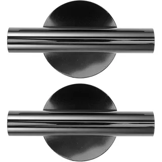 BESPORTBLE 2 Stück Wandvase aus Metall mit Klebehalterung Moderne Hängevase für Trocken und Kunstblumen Skandinavische Wanddekoration