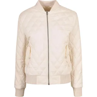 URBAN CLASSICS Diamond Quilt Nylon Steppjacke White Sand 4XL