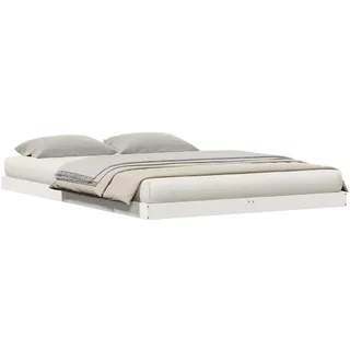 vidaXL Bodenbett 140 x 220 cm Kiefer