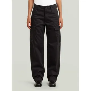 G-Star Loose Cargohose - schwarz, - Damen, - 30,