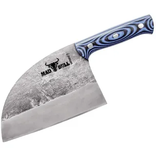 Samura Mad Bull Chopper Hackmesser 18 cm Blau/Schwarz/Silber
