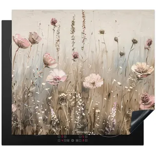 onlywow Herdabdeckplatte 59 x 51 cm Beige